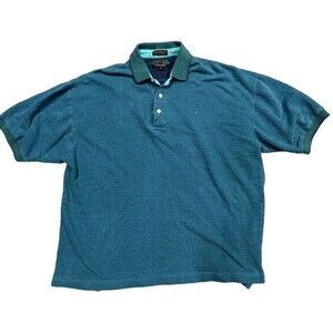 Vintage Alexander Julian Colours Soft Cotton Golf Polo Shirt Mens XL